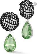 CHLOE AND MADISON Fishnet Drop Earrings