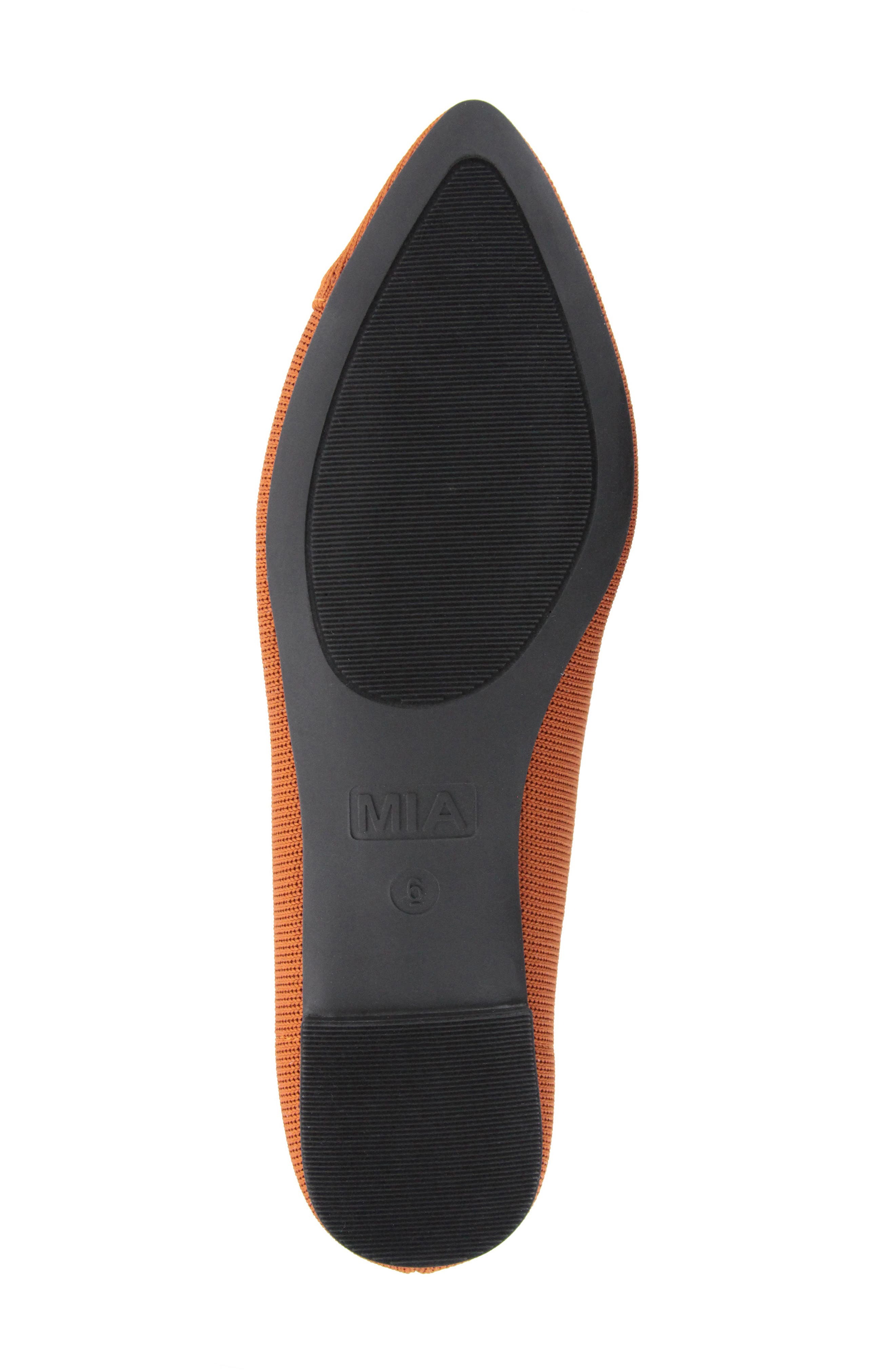 Elanna Knit Flat, Alternate, color, BURNT ORANGE