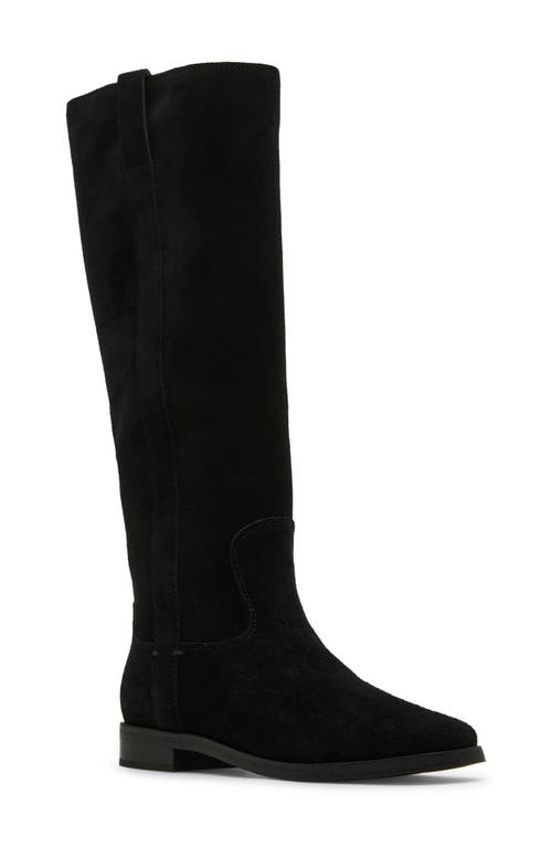 Blondo Deacon Knee High Waterproof Riding Boot In Black