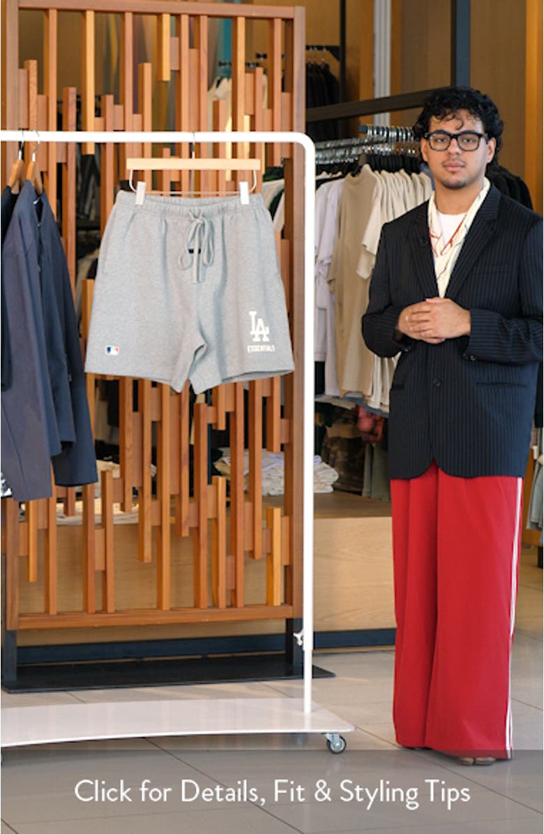 Dodgers Drawstring Sweat Shorts, sales video thumbnail