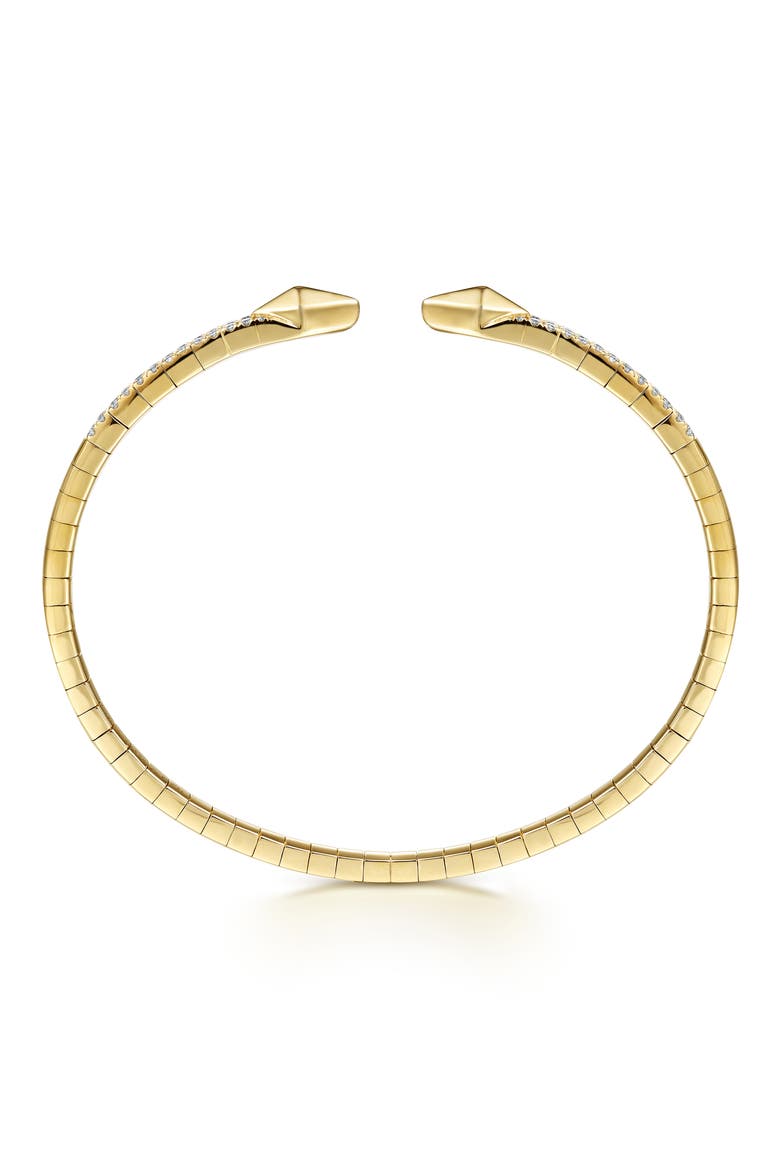 Bujukan Diamond Cuff Bracelet, Alternate, color, 14K YELLOW GOLD