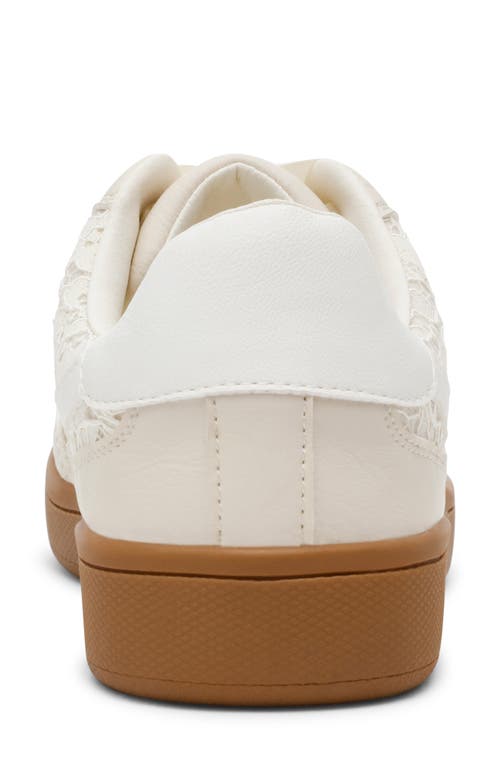 Dolce Vita Dv By  Voyage Sneaker In Ivory Lace