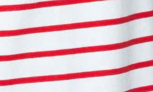 Shop Edikted Laken Mixed Stripe Stretch Cotton Drawstring Pants