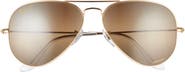 Ray-Ban 58mm Polarized Pilot Sunglasses