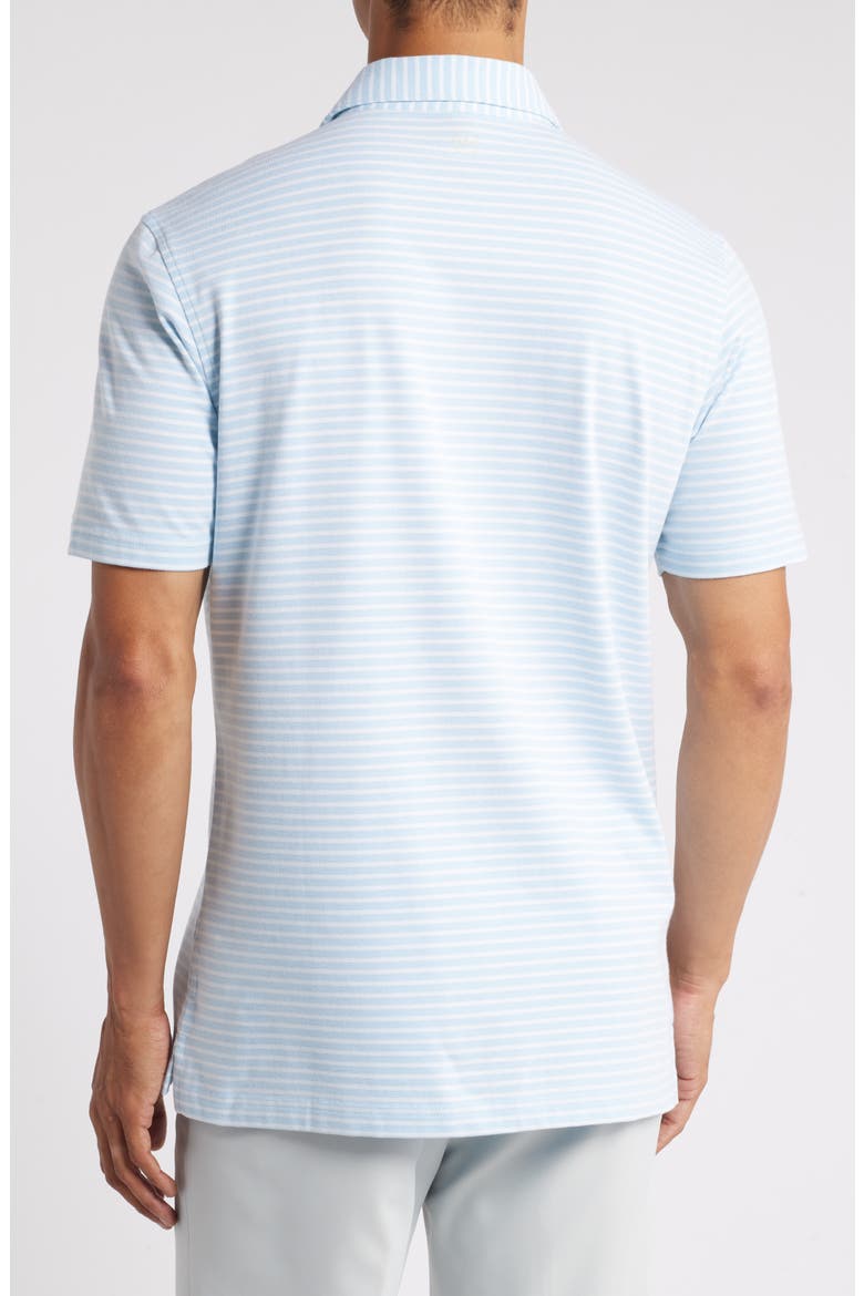 Crown Crafted Albatross Pima Cotton Blend Polo, Alternate, color, BLUE FROST