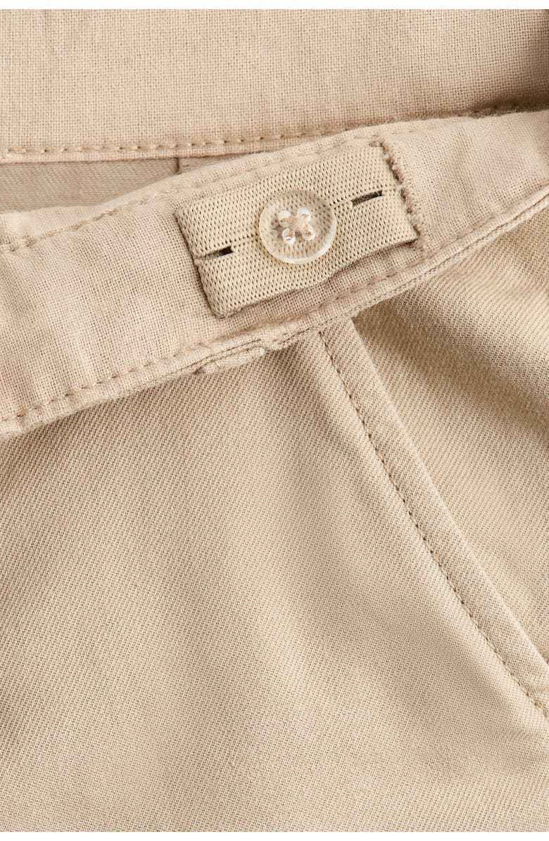 H&M Loose-fit Twill Chinos, Alternate, color, Beige