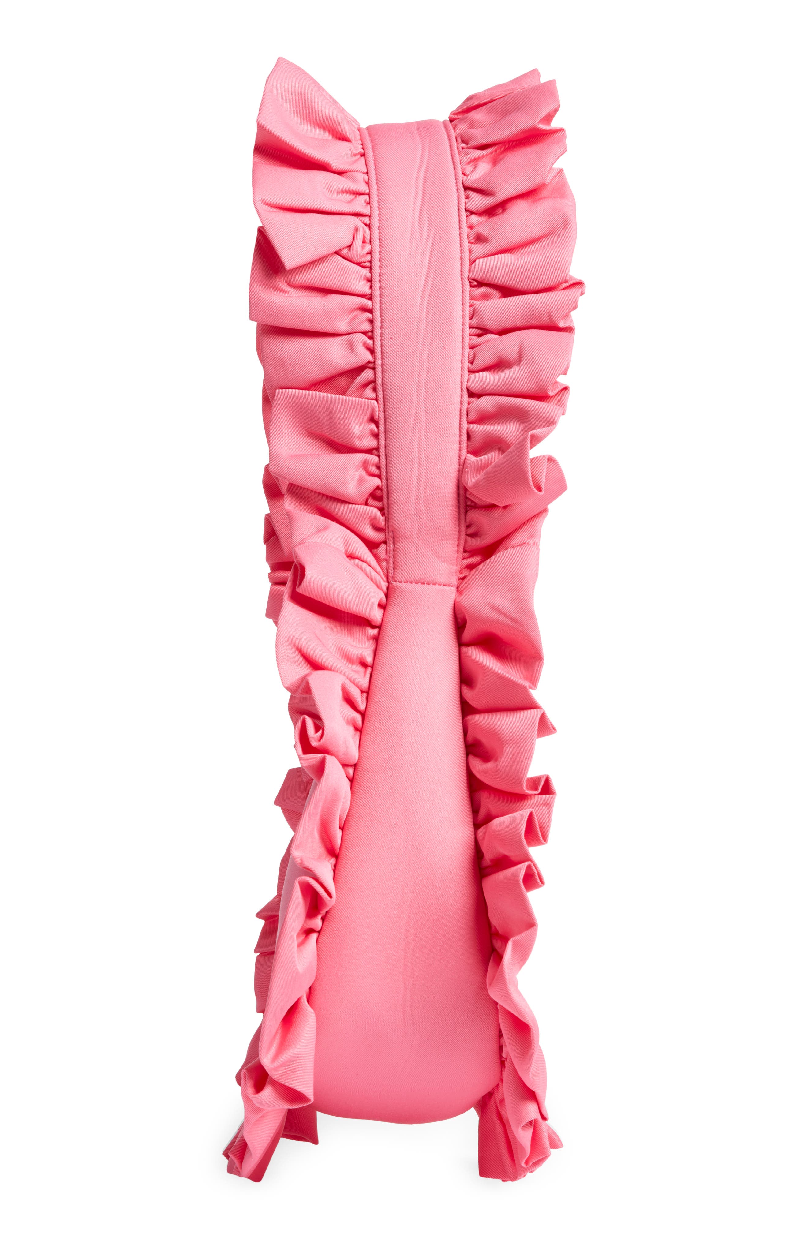 Original Ruffle Twill Tote, Alternate, color, DEEP PINK
