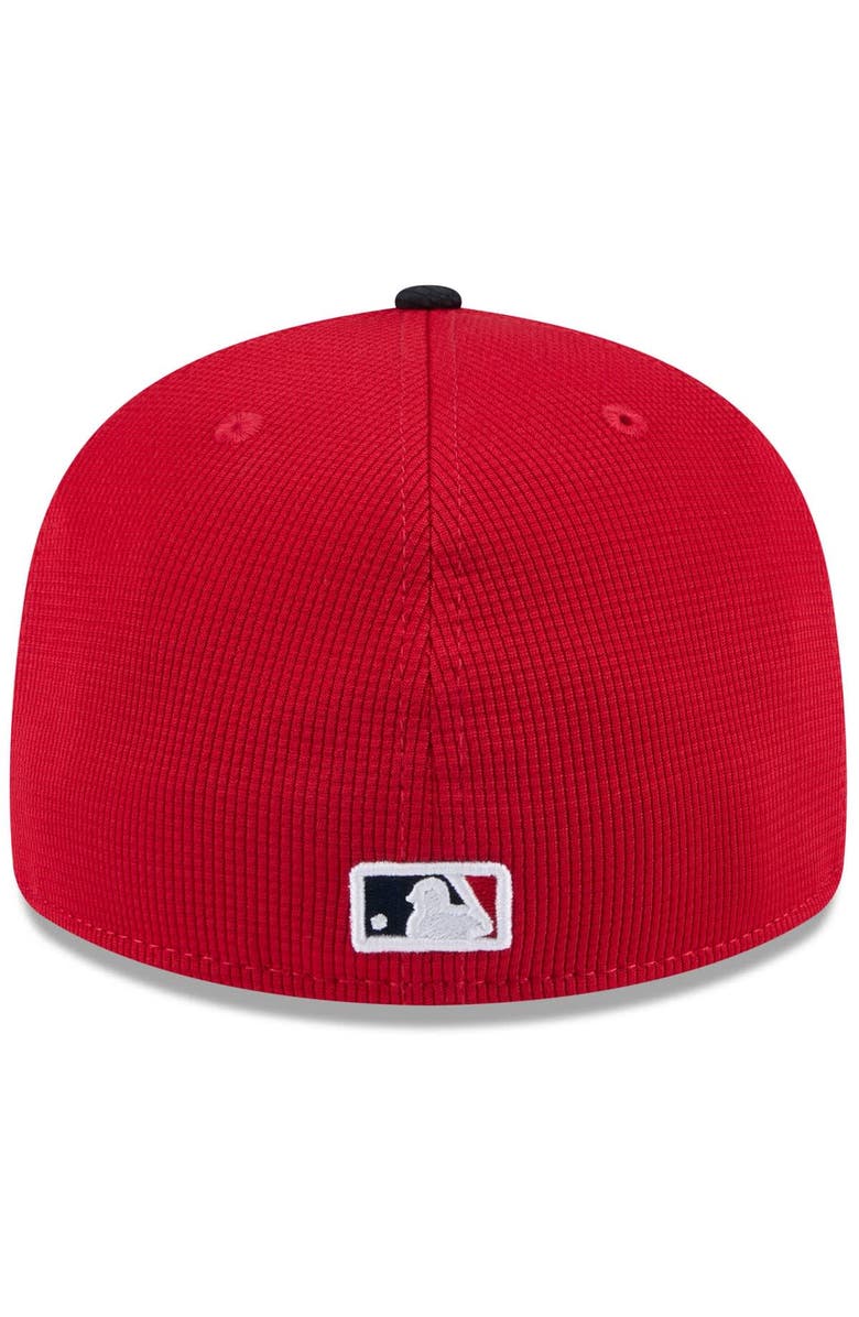 New Era Men's New Era  Red/Navy Minnesota Twins 2025 Spring Training Low Profile 59FIFTY Fitted Hat, Alternate, color, Red