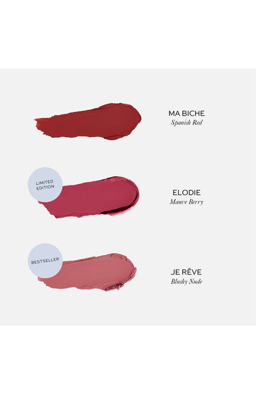 Westman Atelier Petite Lip Suede Matte Lipstick Trio Holiday Set $78 Value