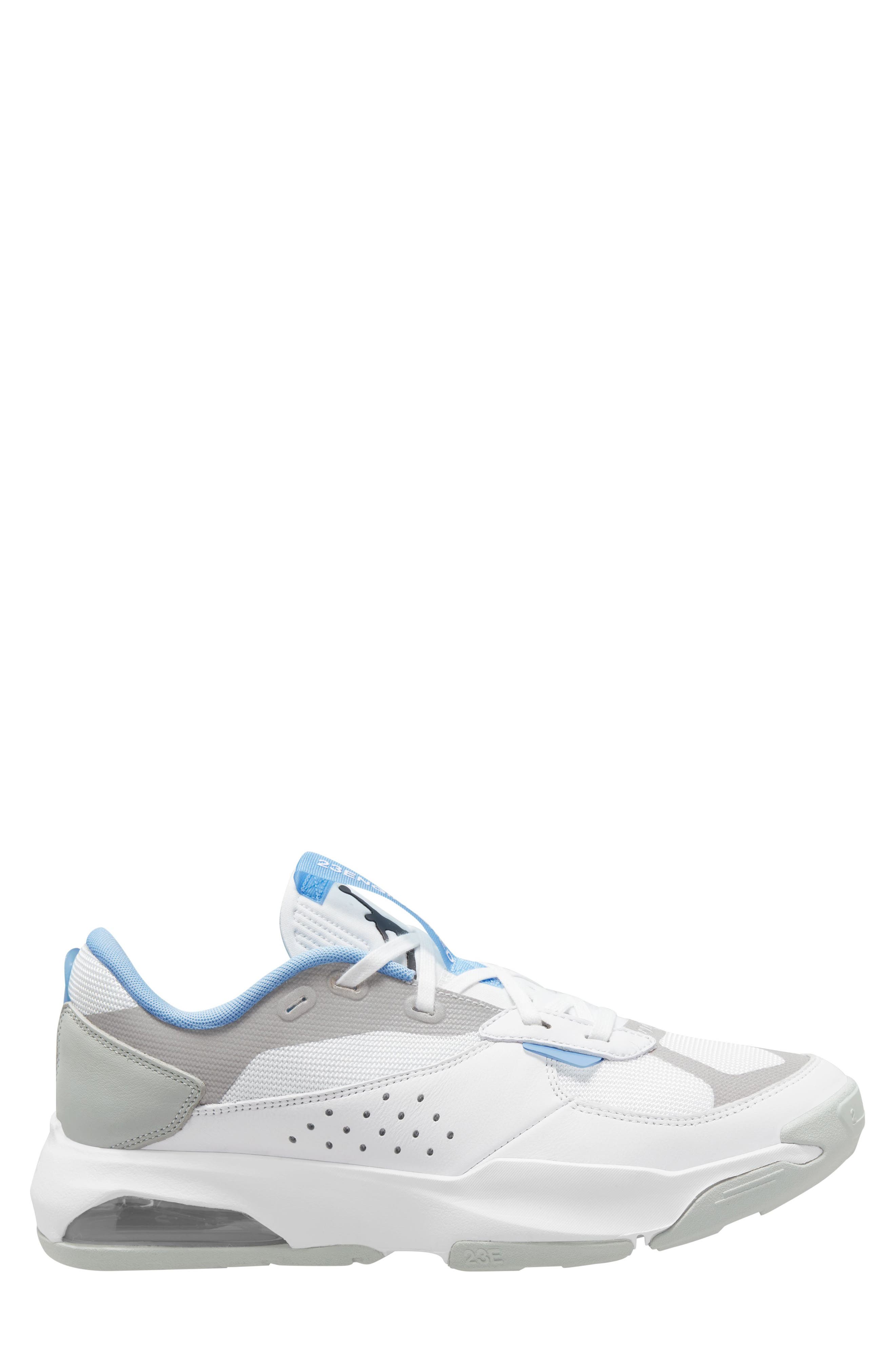 Jordan Air 200E Sneaker, Alternate, color, WHITE/ BLACK/ BLUE/ SILVER