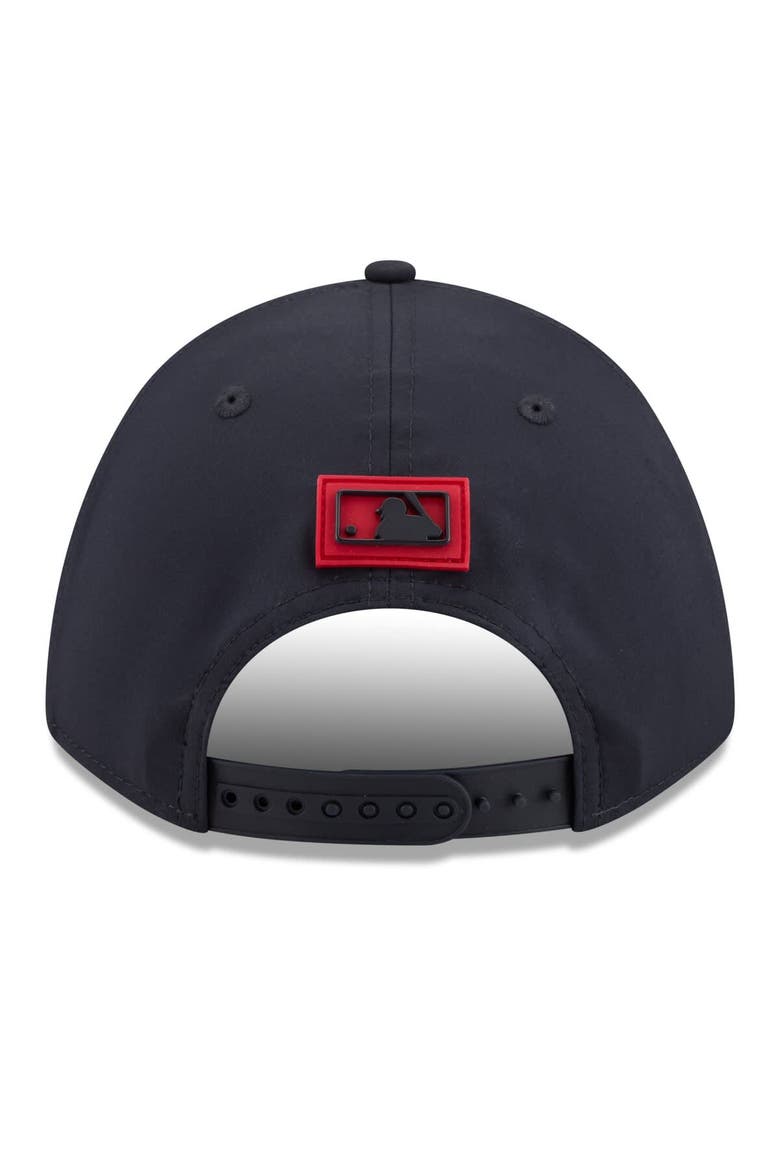 Men's New Era  Navy Boston Red Sox 2026 Clubhouse 9FORTY A-Frame Adjustable Hat, Alternate, color, Navy