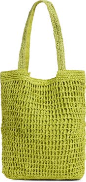 Collection XIIX Straw Tote Bag