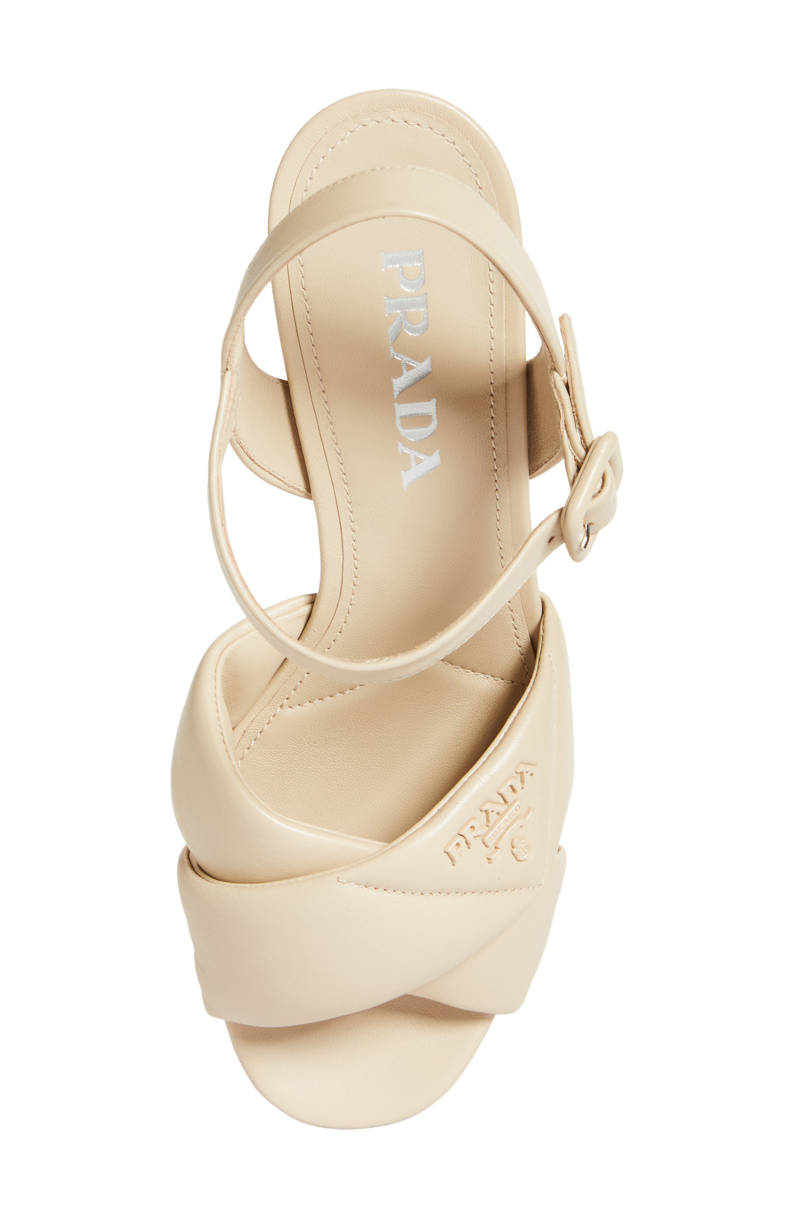 Plateau Ankle Strap Platform Sandal, Alternate, color, DESERTO