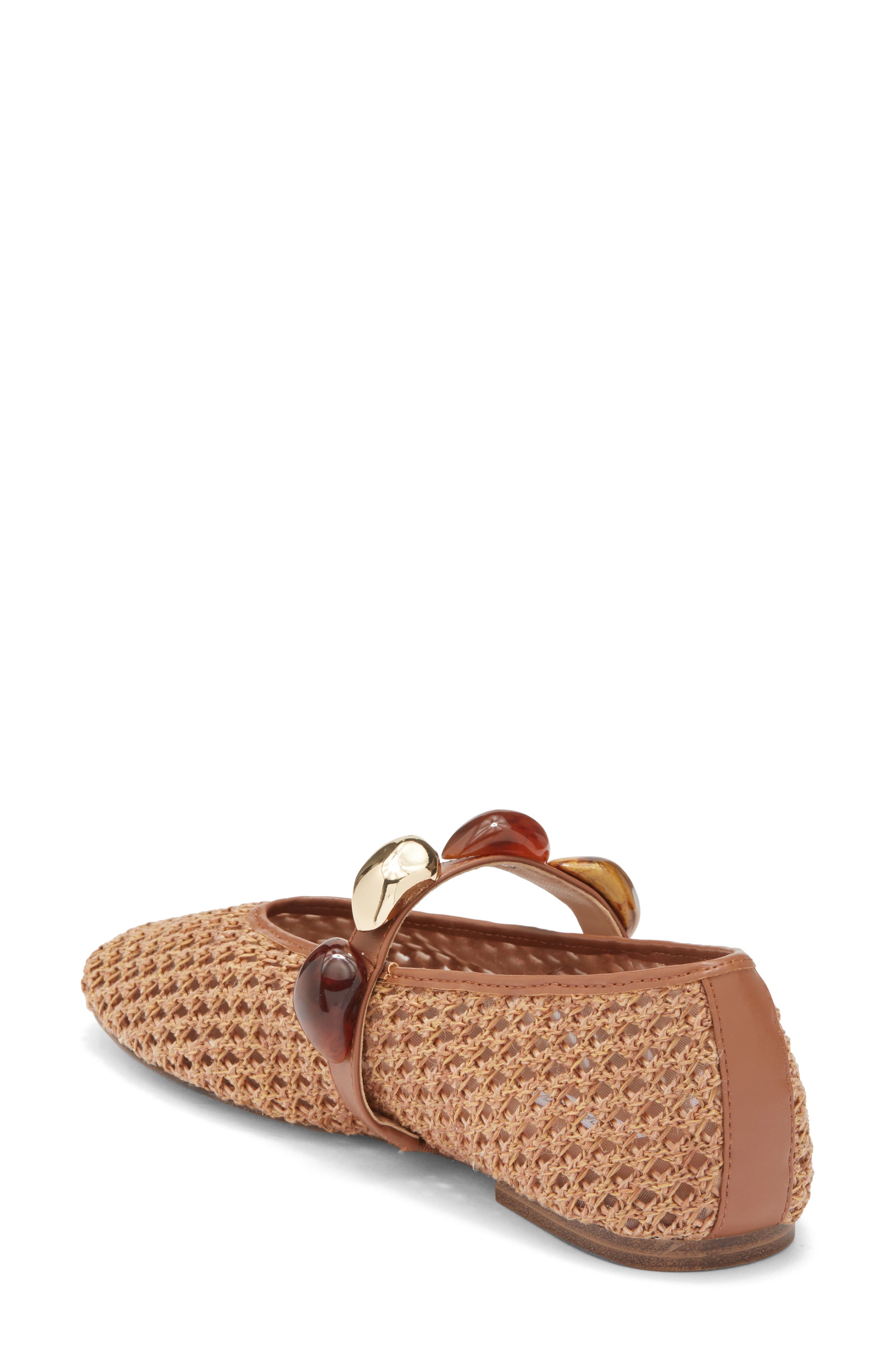 Steve Madden Poppin Flat, Alternate, color, Brown Raffia