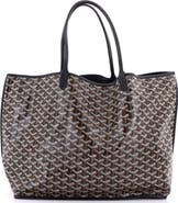 Pre-Owned Goyard Anjou Reversible Tote Coated Canvas GM