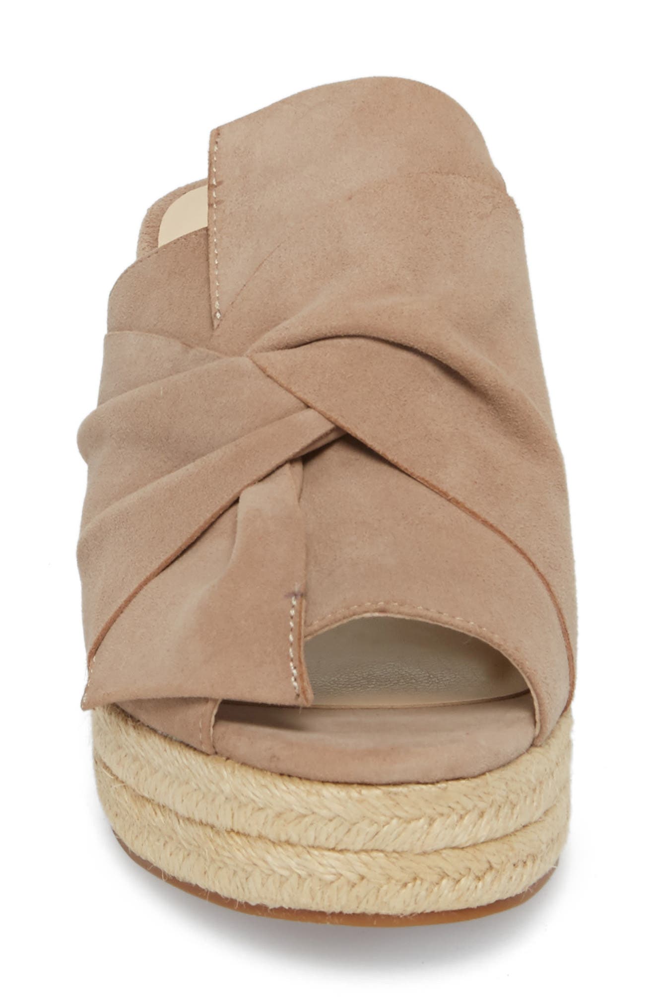 Carima Espadrille Wedge, Alternate, color, TAUPE FABRIC