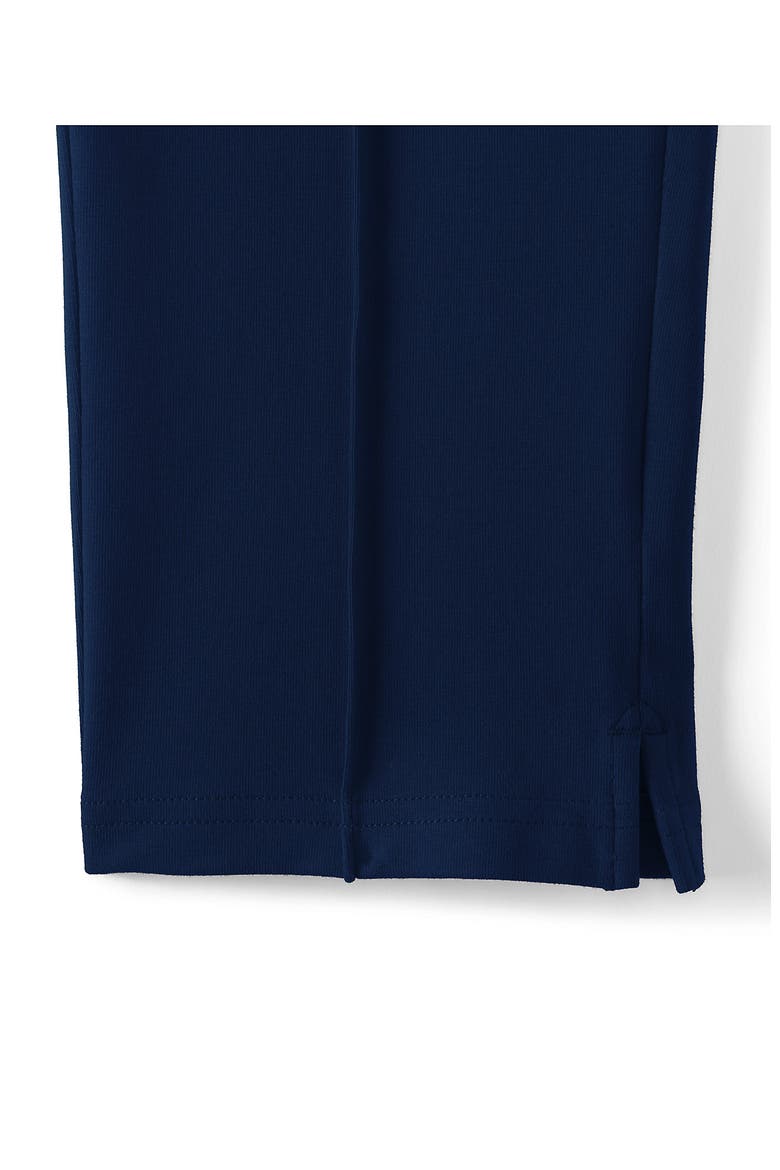 Plus Size Starfish High Rise Pintuck Capri Pants, Alternate, color, Deep Sea Navy
