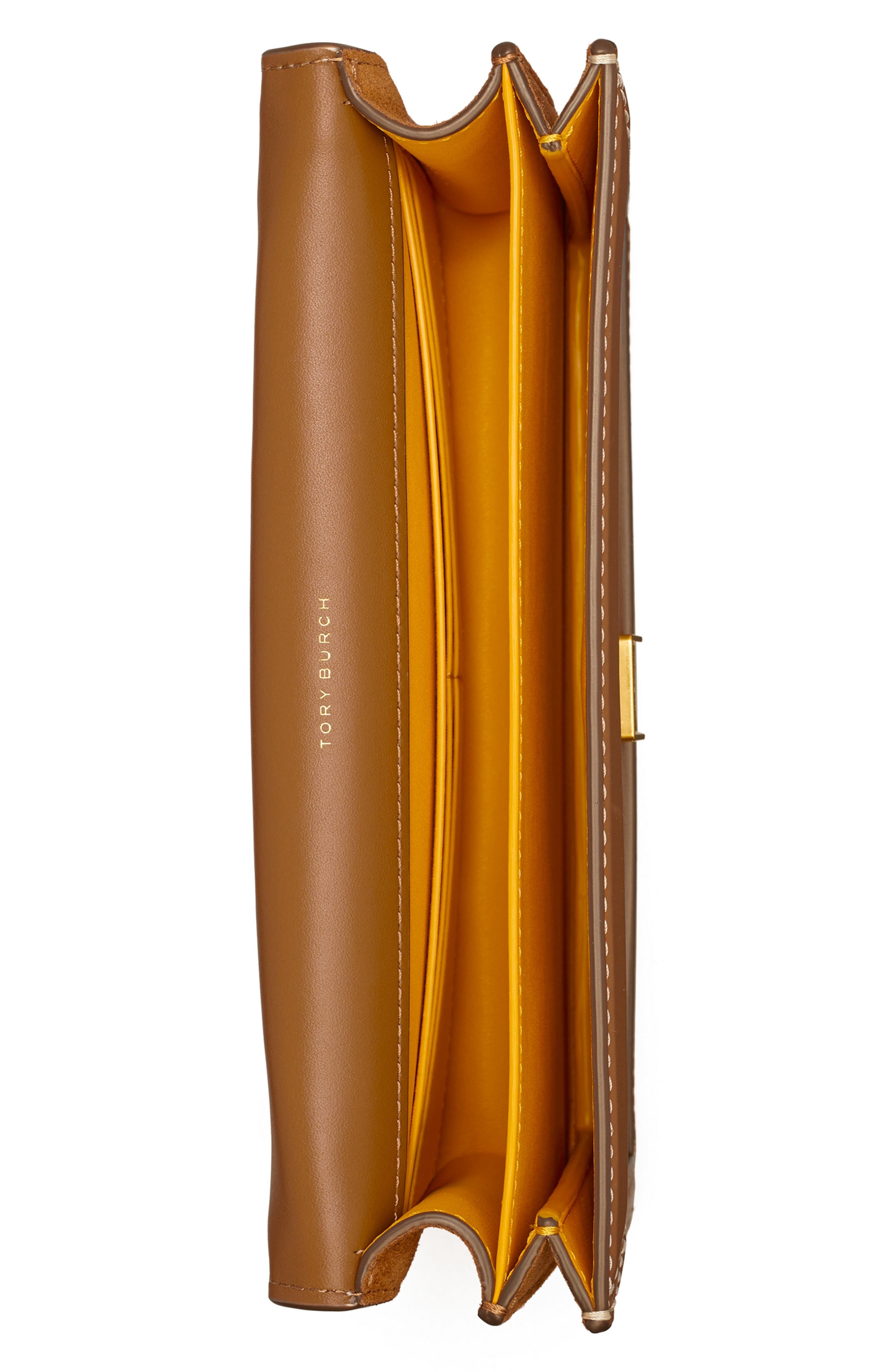 Tory Burch T Monogram Leather Mini Shoulder Bag, Alternate, color, 