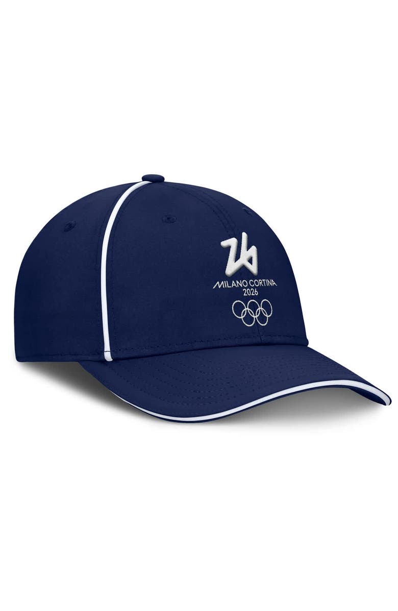 FANATICS Men's Fanatics Navy Milano Cortina 2026 Winter Olympics Launch Flex Hat, Alternate, color, 