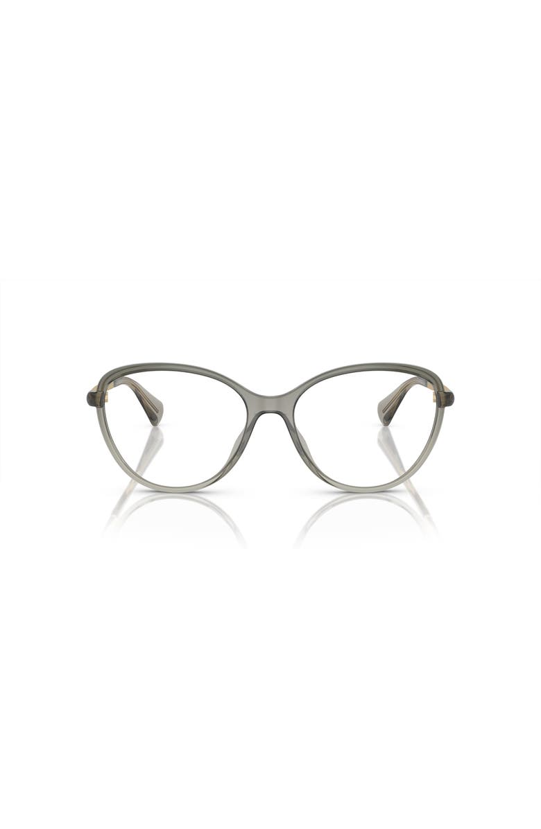 RALPH 53mm Oval optical glasses, Alternate, color, Grey