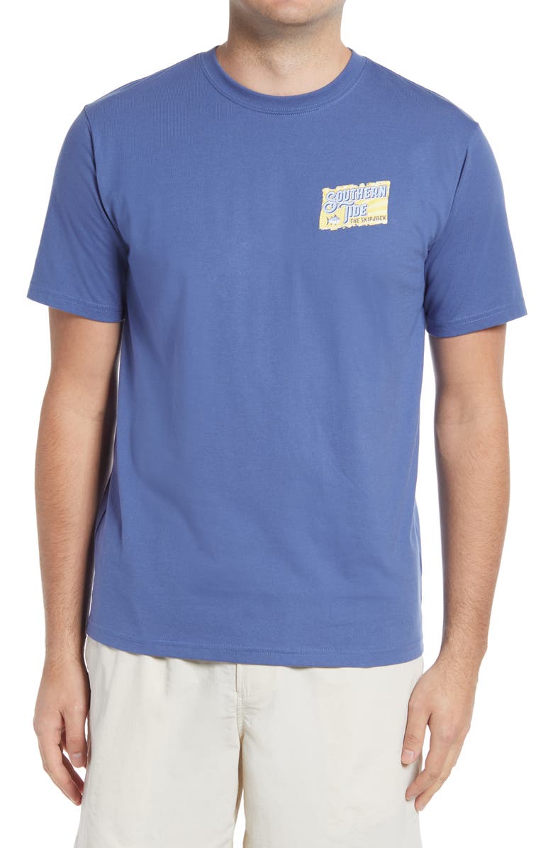 Southern Tide SJ Rays Graphic Tee, Main, color, 