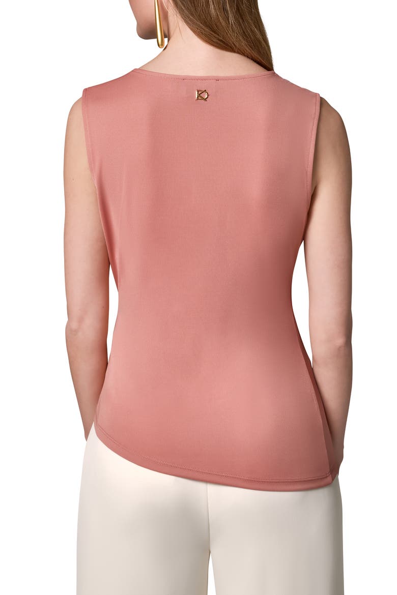 Asymmetric Gathered Top, Alternate, color, DESERT CLA