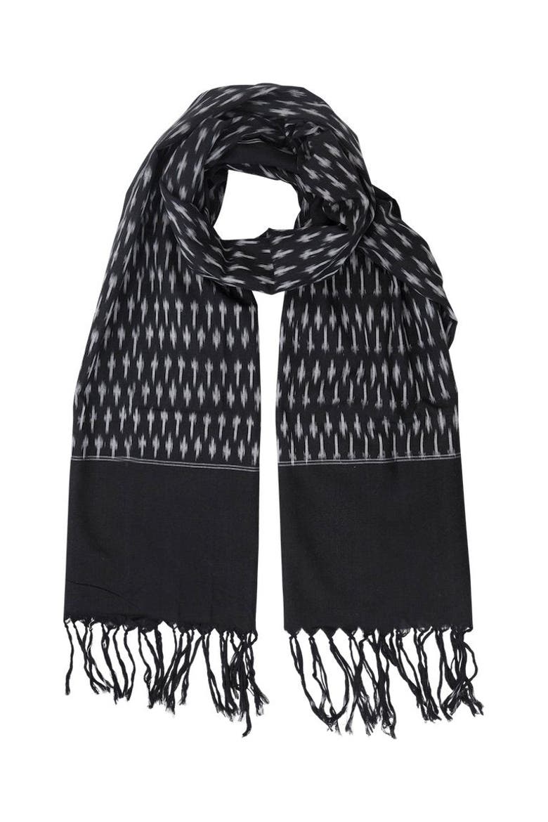 Classic Scarf, Alternate, color, Black