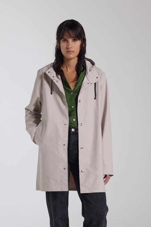 Stutterheim Stockholm Lightweight Raincoat In Neutral