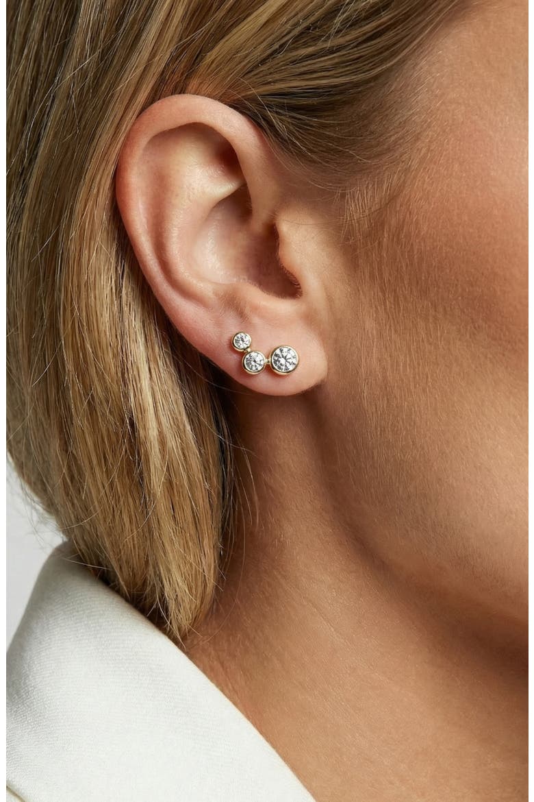 Earrings Sardinien Tre, Alternate, color, 18K Gold Plated