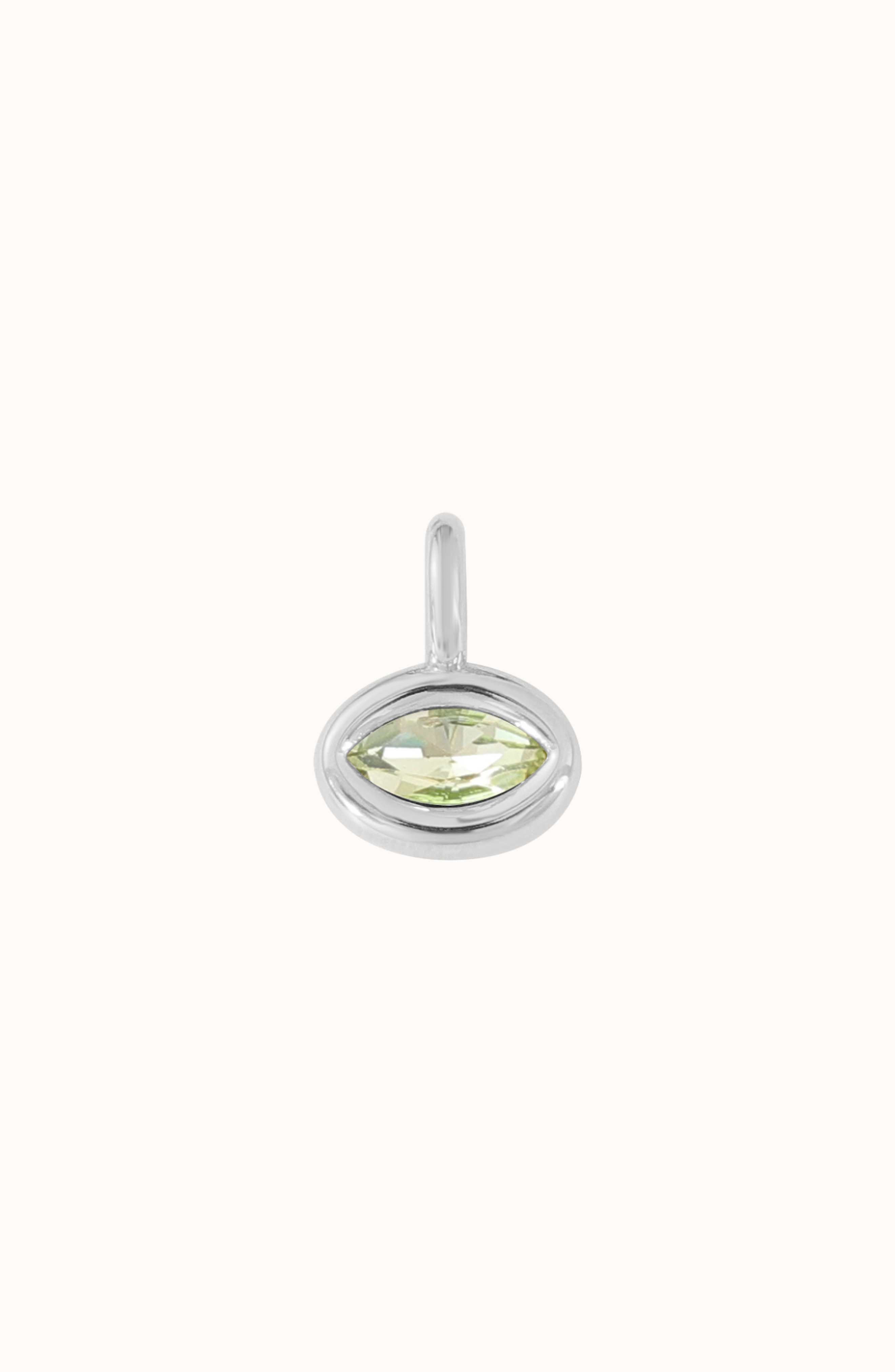 Pear / White Silver