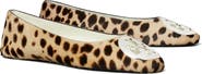 Tory Burch Reva Genuine Calf Hair Ballet Flat