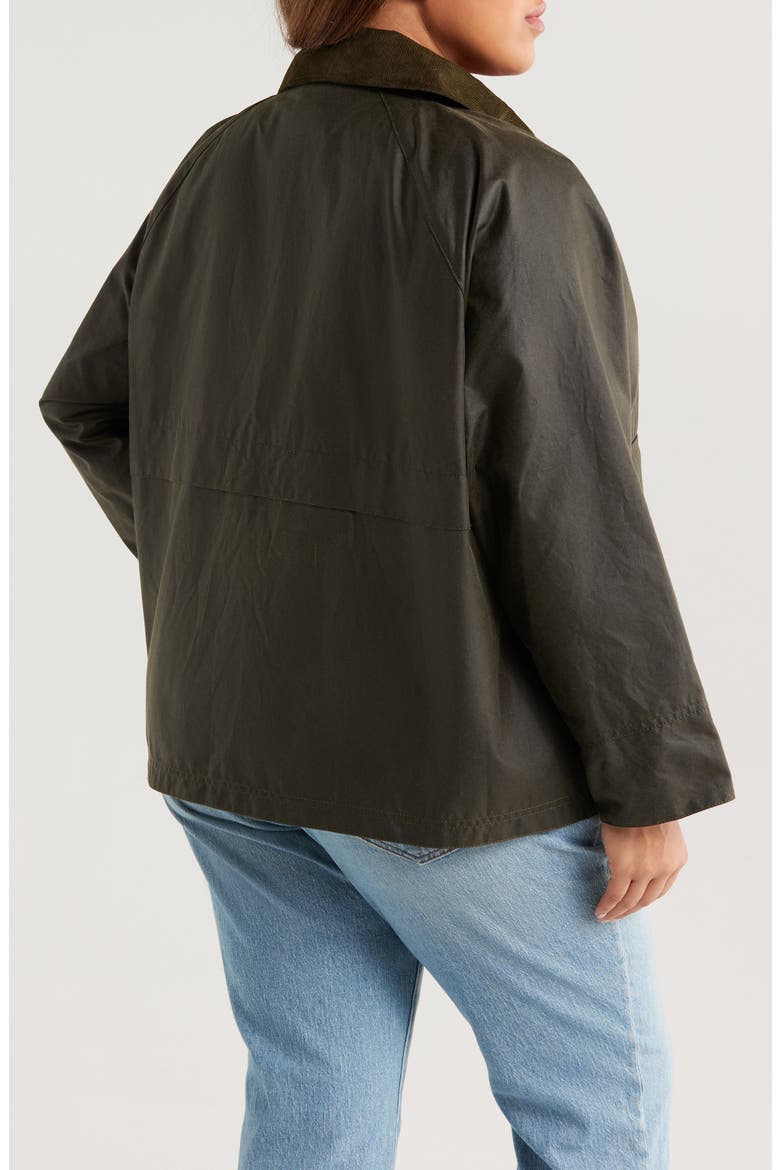 Croxdale Waxed Cotton Jacket, Alternate, color, ARCHIVE OLIVE