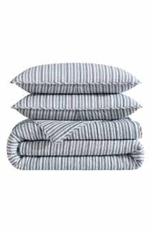 Nautica Coleridge Stripe King Quilt Set