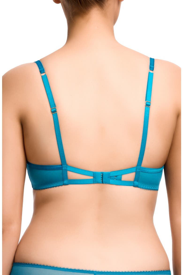 Fortunia Underwire Plunge Bra, Alternate, color, MOSAIC