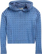 Cotton Emporium Kids' Plaited Cable Sweater Hoodie