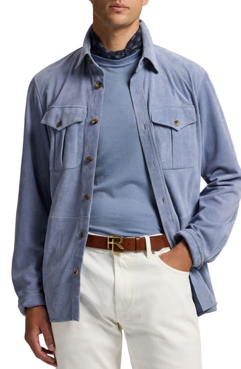 Barron Lux Suede Shirt Jacket