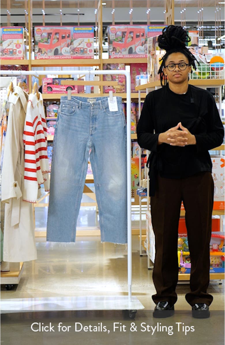 The Darted Barrel Leg Jeans, sales video thumbnail