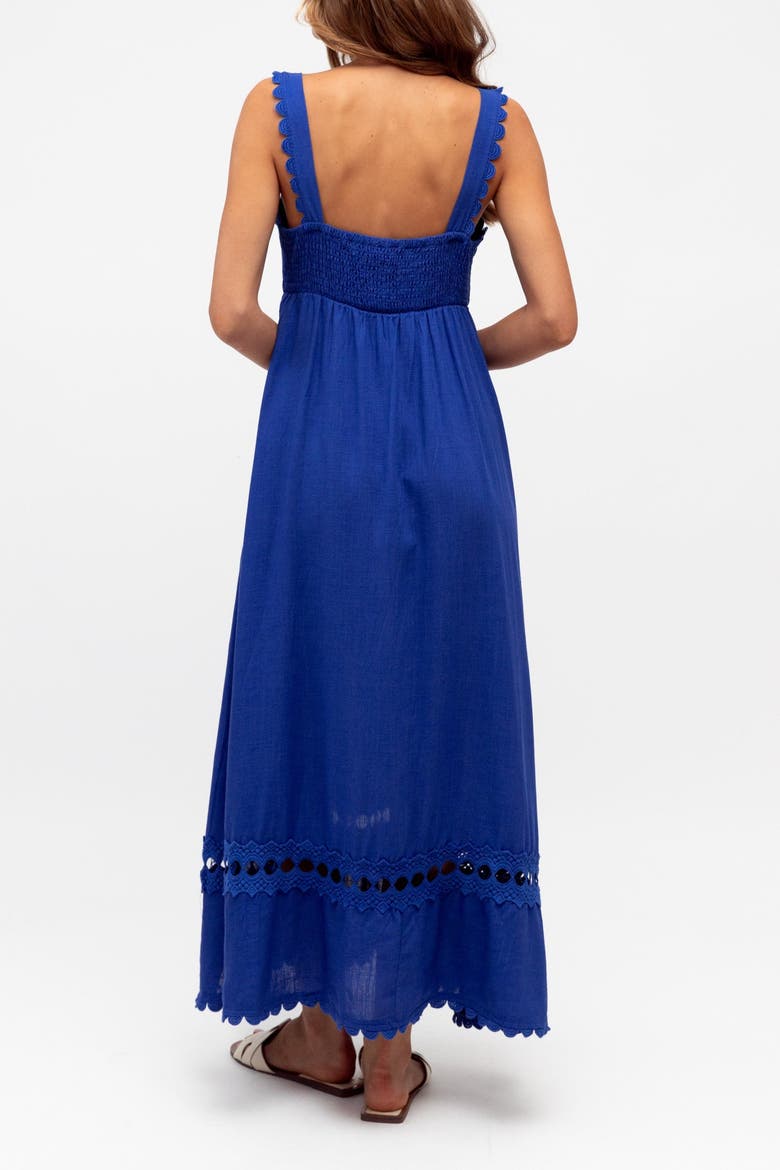 Allegra Maxi Dress, Alternate, color, Cobalt