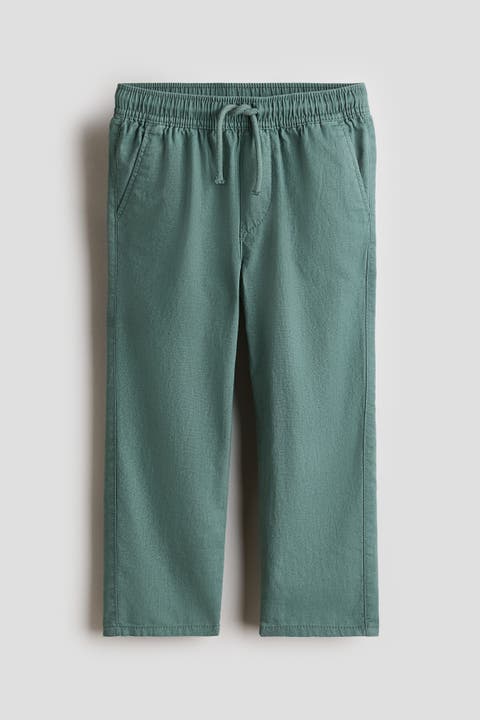 Linen-blend Trousers