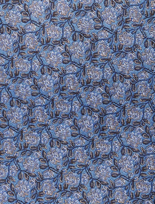 Michael Kors Big & Tall Tolane Floral Tie In Blue