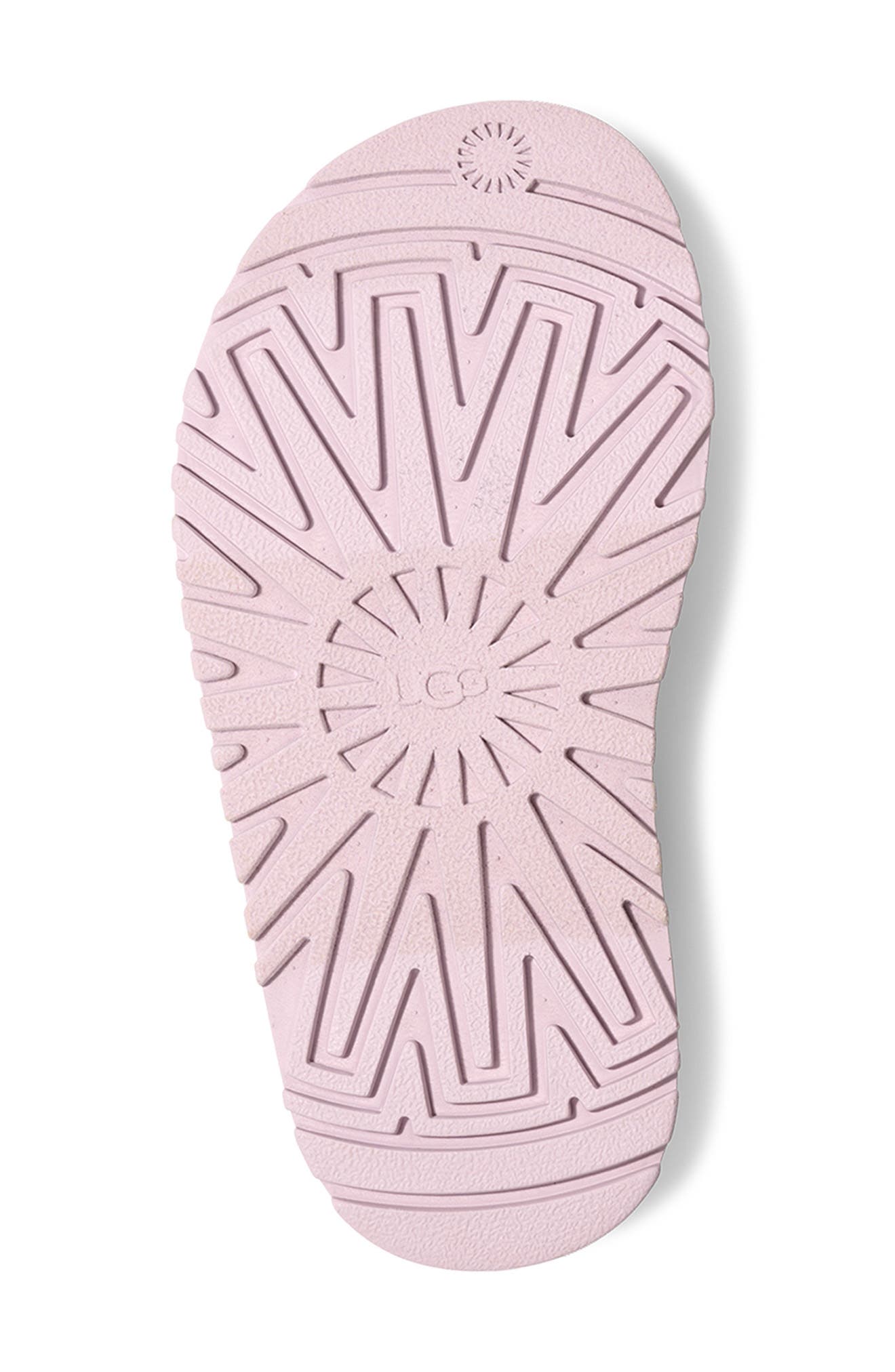 UGG<sup>®</sup> Kids' Goldenglow Water Friendly Slingback Sandal, Alternate, color, Bay Fog