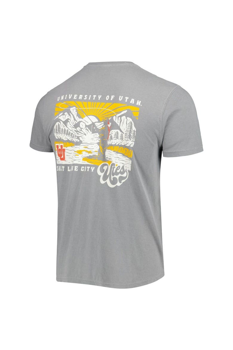 Men's Gray Utah Utes Hyperlocal T-Shirt, Alternate, color, Gray