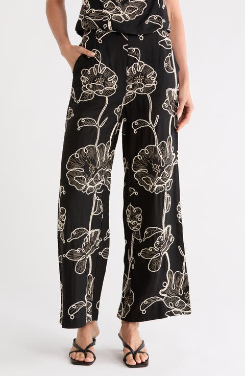 Embroidered Pants