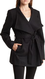 Ted Baker London Rytaa Wool Blend Wrap Coat