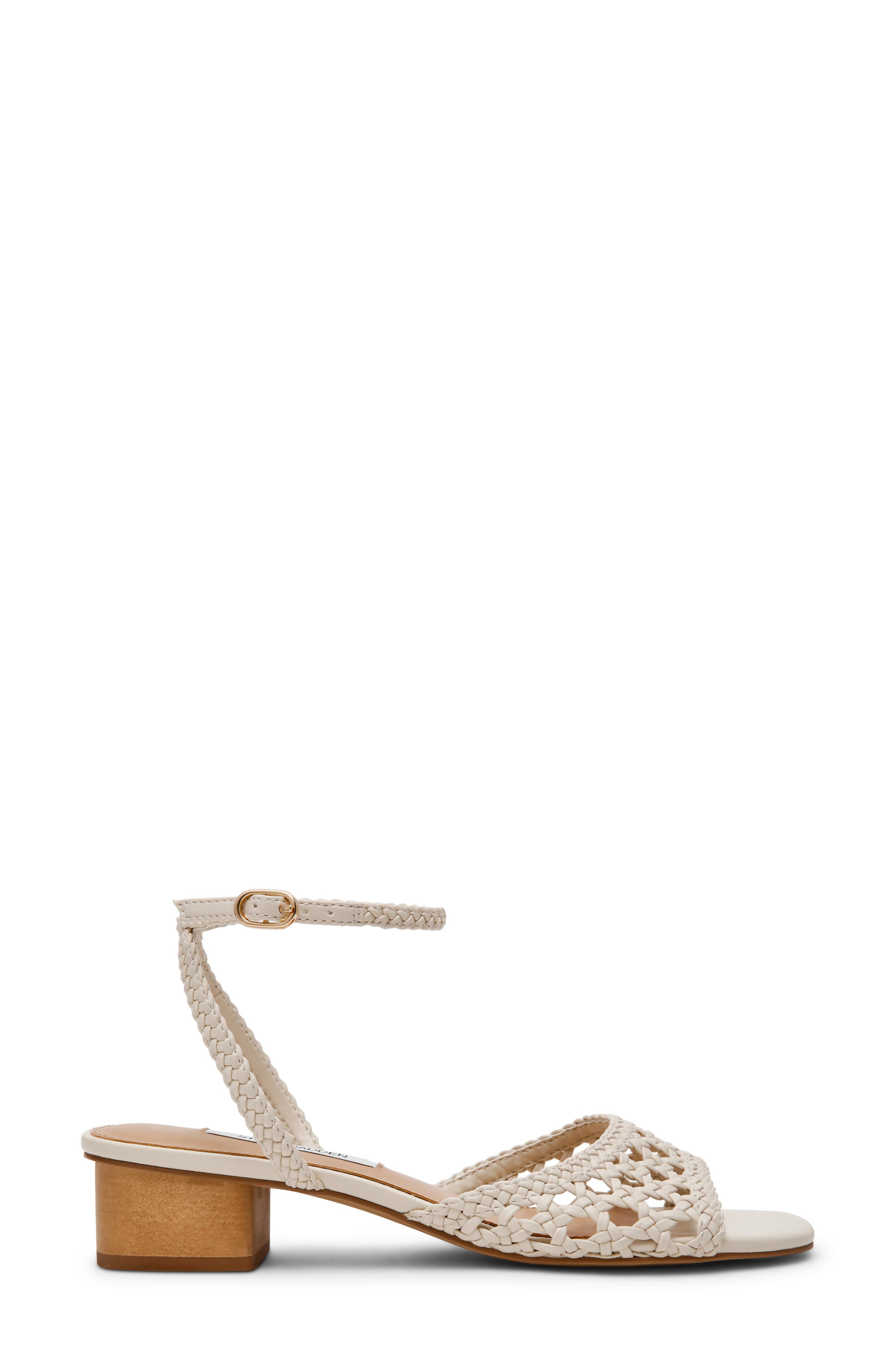 Jessie Ankle Strap Sandal, Alternate, color, BONE