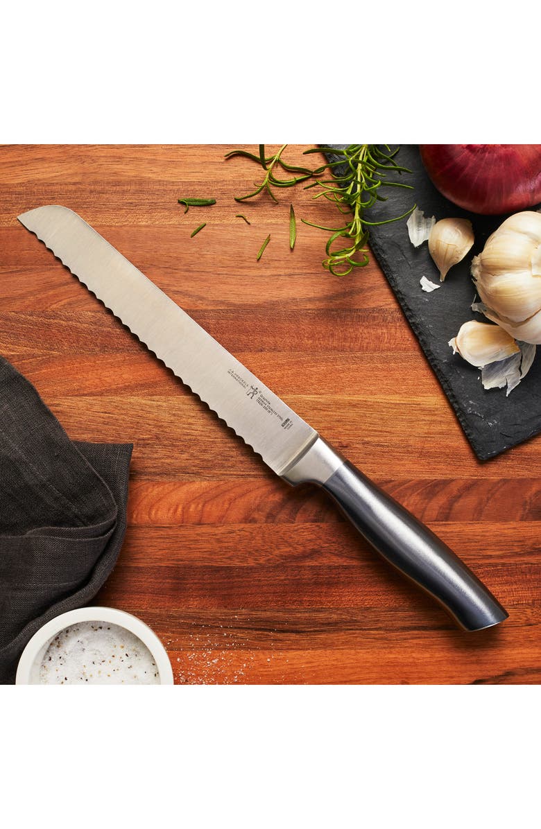HENCKELS CUTLERY Graphite 8-Inch Serrated Bread Knife, Alternate, color, Graphite