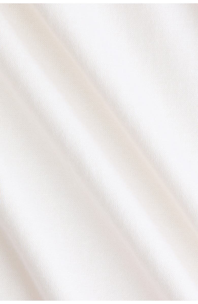 H&M Silk-blend T-shirt, Alternate, color, White