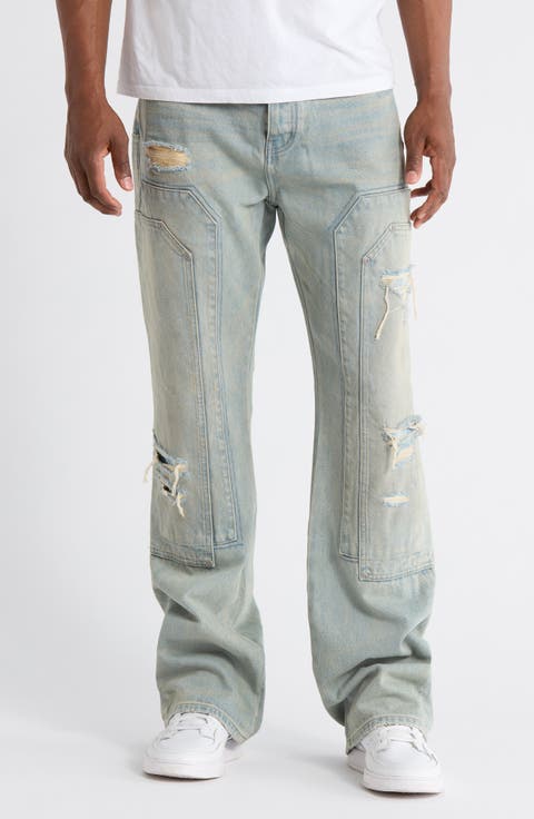 P026 Double Carpenter Bootcut Jeans
