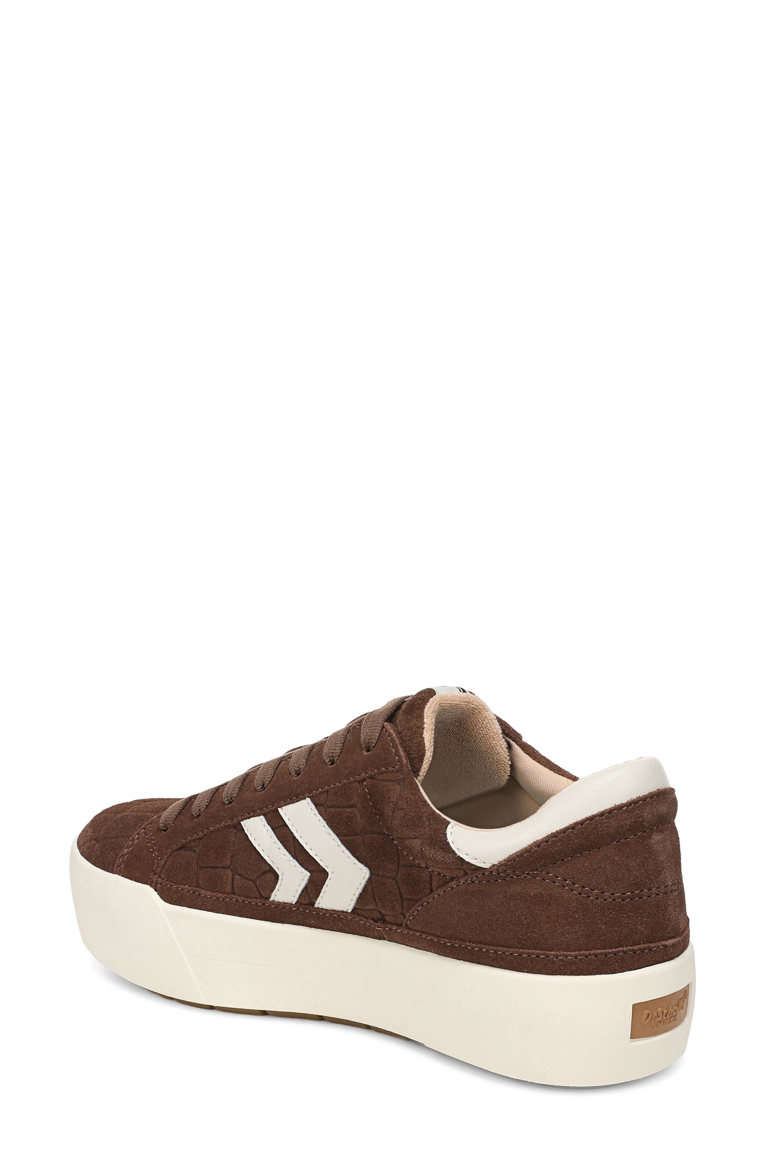 Young and Free Leather Sneaker, Alternate, color, WALNUT BROWN