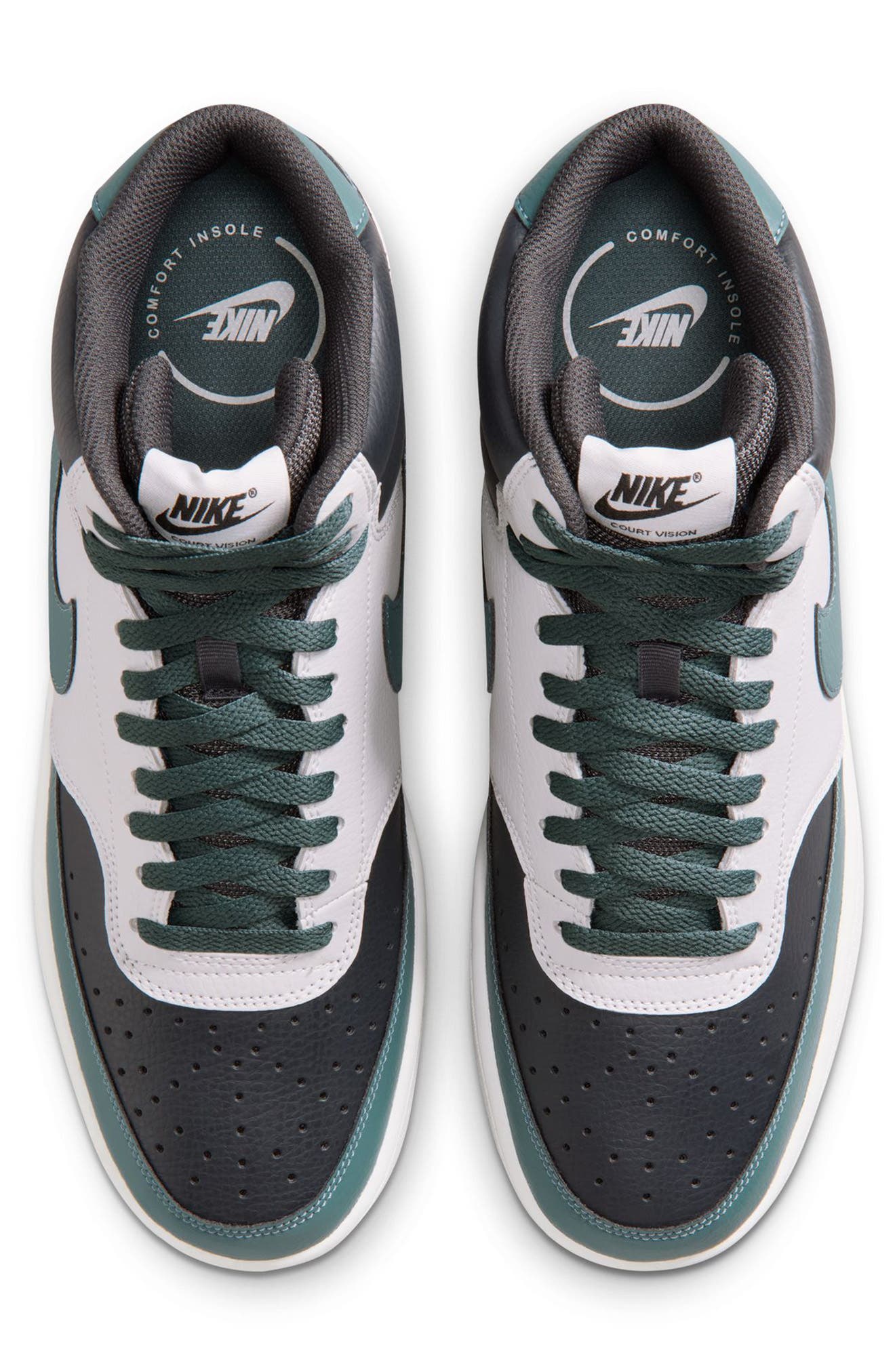 Nike Court Vision Mid Sneaker, Alternate, color, Anthracite/ Mineral Slate